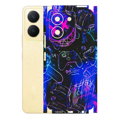 VIVO Y Series Phone Skins (All Models) - Gamers Paradise - 3D Embossed Finish (L-258) Vivo Y36