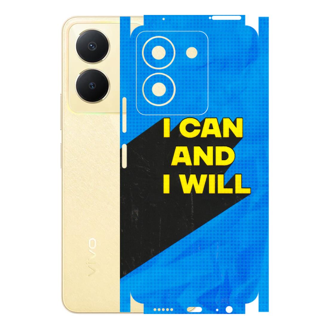VIVO Y Series Phone Skins (All Models) - I Can And I Will - 3D Embossed Finish (L-281) Vivo Y36