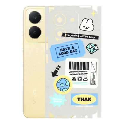 VIVO Y Series Phone Skins (All Models) - Will Be Okay Design - 3D Embossed Finish (L-316) Vivo Y36