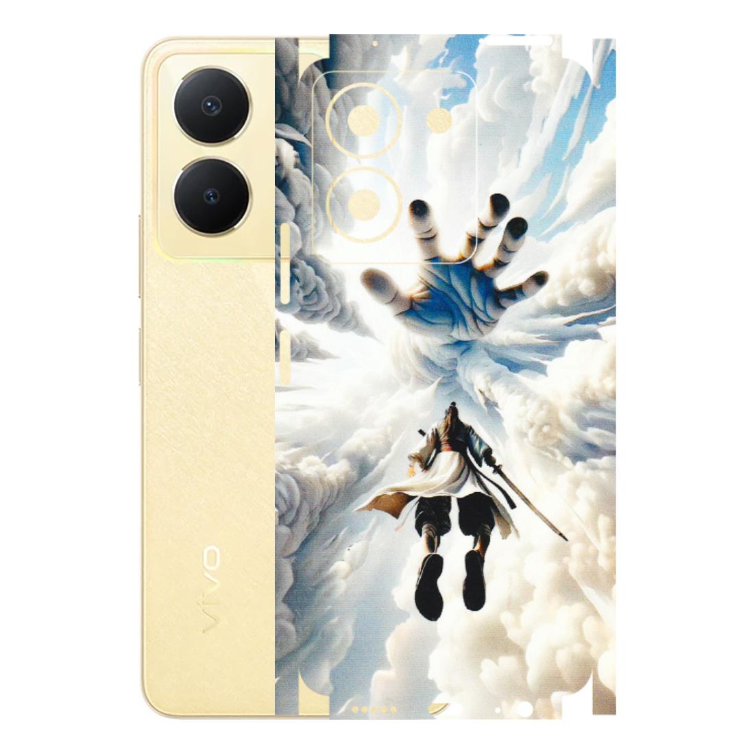 VIVO Y Series Phone Skins (All Models) - Big Hand With Monkey King - 3D Embossed Finish (L-323) Vivo Y36