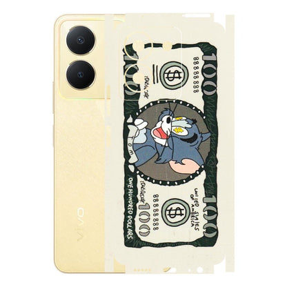 VIVO Y Series Phone Skins (All Models) - Tom Hundred Dollar - 3D Embossed Finish (L-324) Vivo Y36