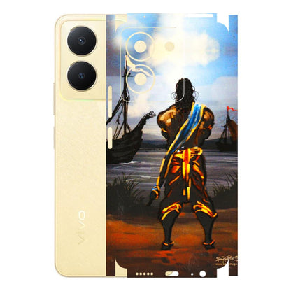 VIVO Y Series Phone Skins (All Models) - Heavenly God Figure - 3D Embossed Finish (L-34) Vivo Y36