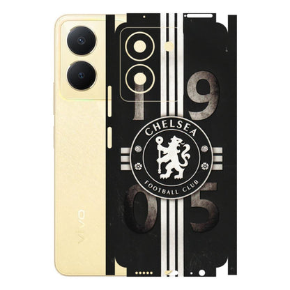 VIVO Y Series Phone Skins (All Models) - Chelsea Fan Club - 3D Embossed Finish (L-36) Vivo Y36