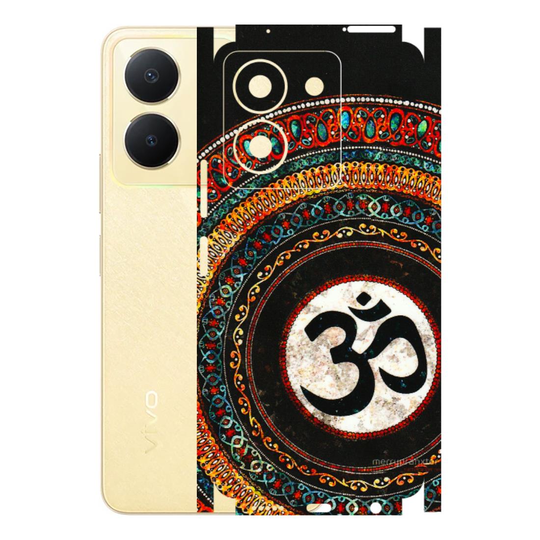 VIVO Y Series Phone Skins (All Models) - Aum Chant Abstract - 3D Embossed Finish (L-42) Vivo Y36