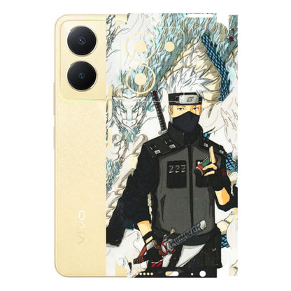 VIVO Y Series Phone Skins (All Models) - Kakashi Hatake Naruto Anime - 3D Embossed Finish (L-46) Vivo Y36