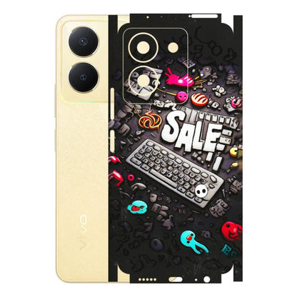 VIVO Y Series Phone Skins (All Models) - Gadgets Sale - 3D Embossed Finish (L-50) Vivo Y36