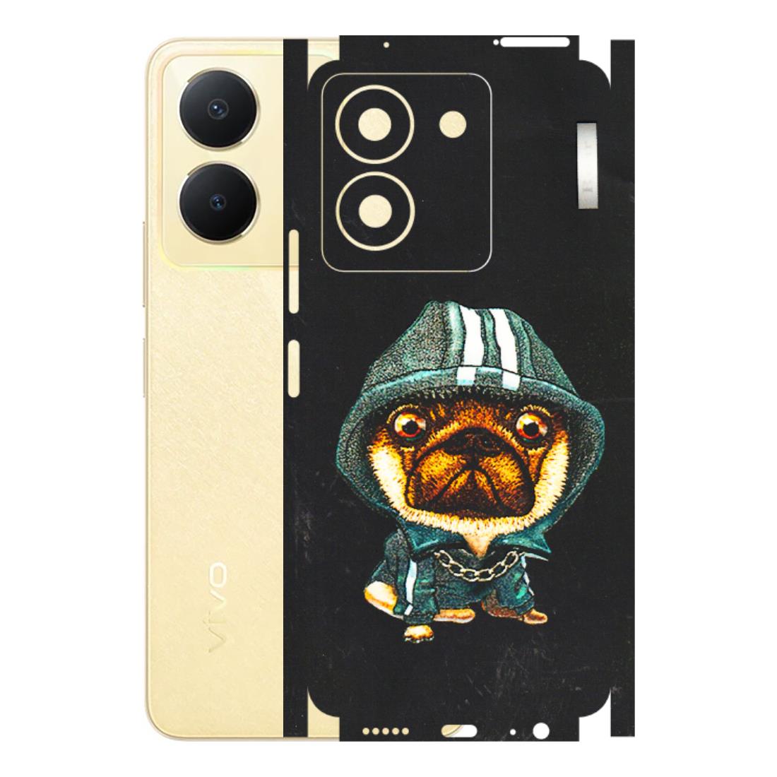 VIVO Y Series Phone Skins (All Models) - Puppy N Hoodie - 3D Embossed Finish (L-90) Vivo Y36