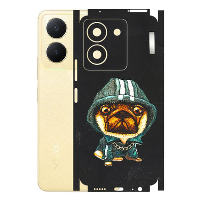 VIVO Y Series Phone Skins (All Models) - Puppy N Hoodie - 3D Embossed Finish (L-90) Vivo Y36
