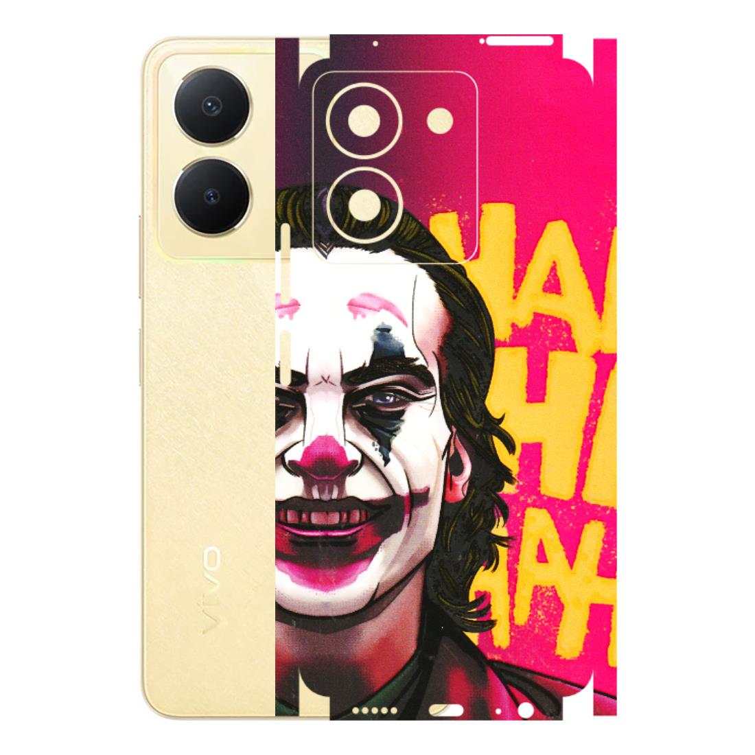 VIVO Y Series Phone Skins (All Models) - Joker Evil Laugh - 3D Embossed Finish (L-97) Vivo Y36
