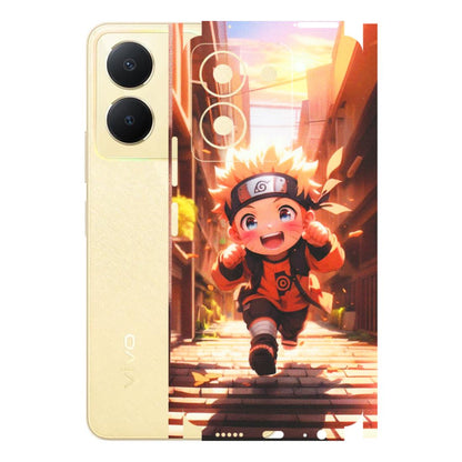 VIVO Y Series Phone Skins (All Models) - Naruto Cute Toon Running - Matte Finish (M-04) Vivo Y36