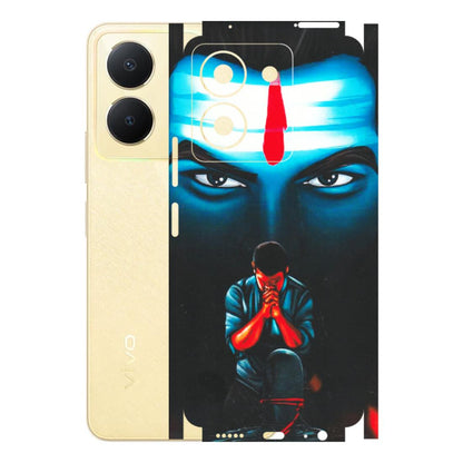 VIVO Y Series Phone Skins (All Models) - Mahakal Bhakt - Matte Finish (M-112) Vivo Y36