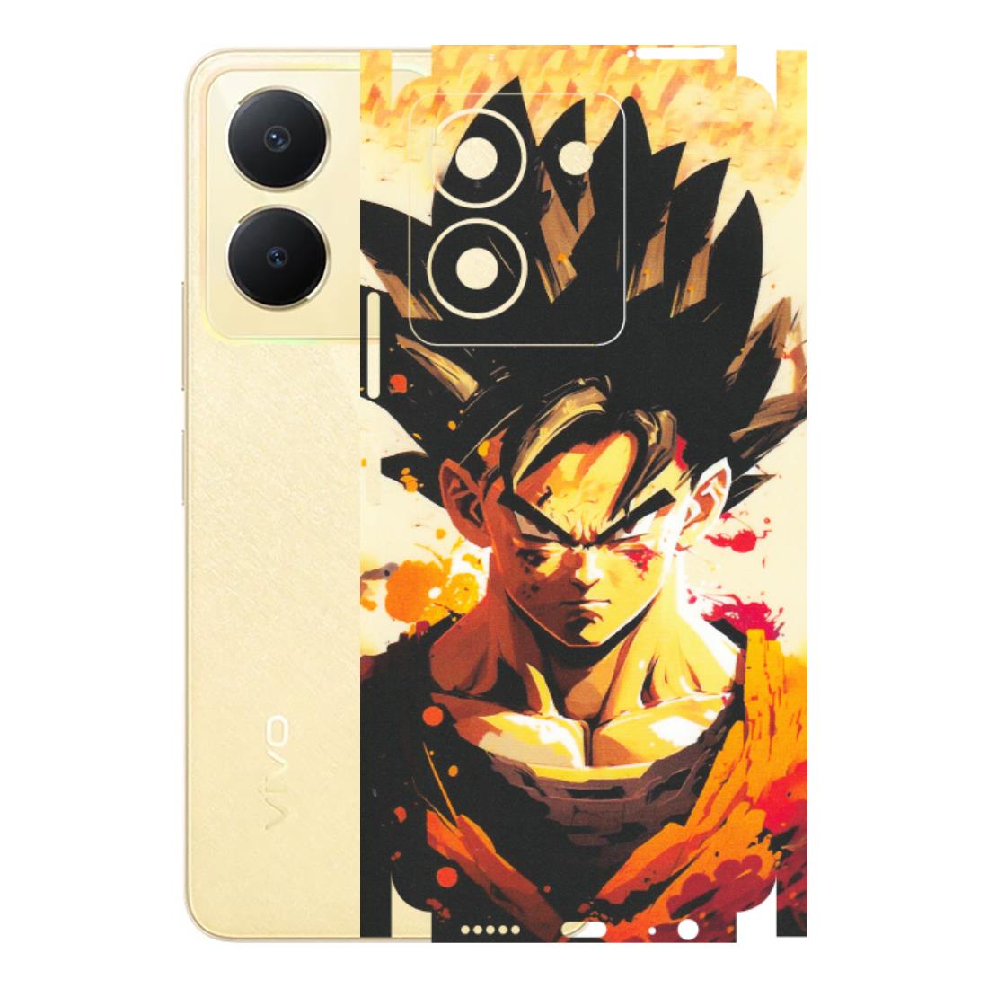 VIVO Y Series Phone Skins (All Models) - Angry Goku - Matte Finish (M-12) Vivo Y36