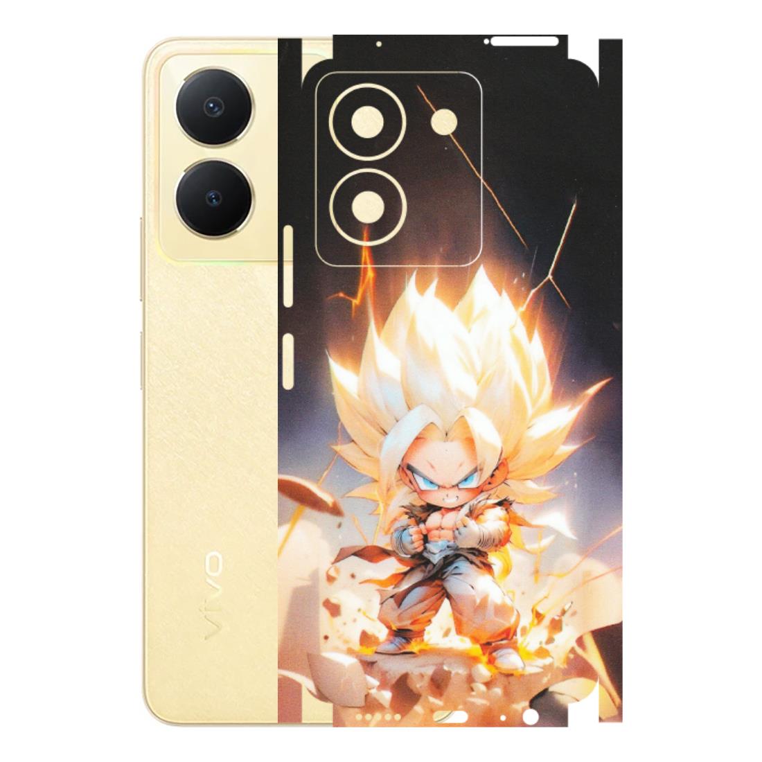 VIVO Y Series Phone Skins (All Models) - Goku Dragon Cute Anime - Matte Finish (M-131) Vivo Y36
