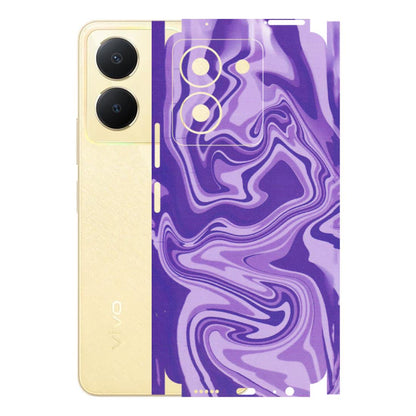 VIVO Y Series Phone Skins (All Models) - Hazy Purple Nights - Matte Finish (M-14) Vivo Y36