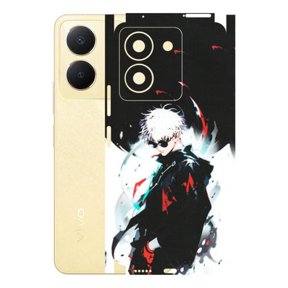 VIVO Y Series Phone Skins (All Models) - Gojo Powerful Charater Kaisen Anime - Matte Finish (M-144) Vivo Y36