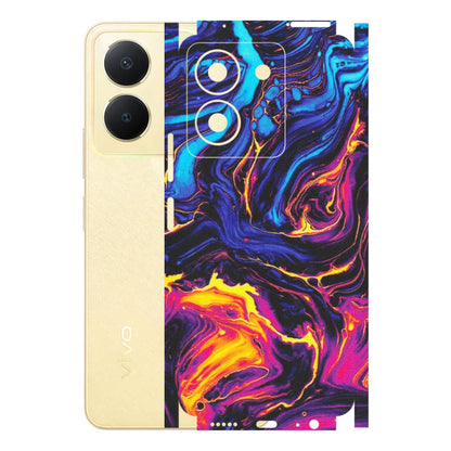 VIVO Y Series Phone Skins (All Models) - Abstract Paint Classy - Matte Finish (M-15) Vivo Y36
