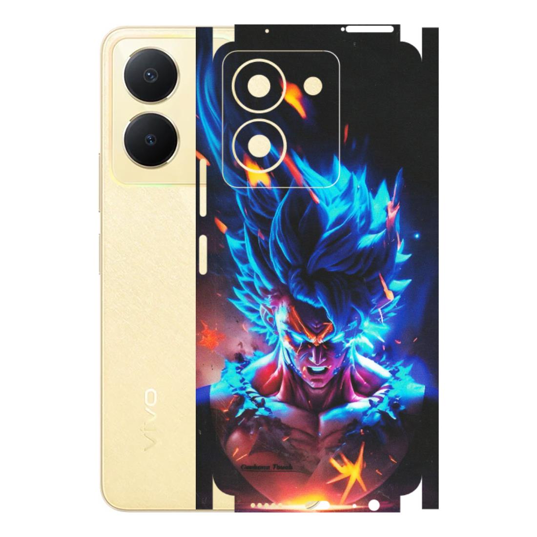 VIVO Y Series Phone Skins (All Models) - Angry Goku Dragon Ball Anime - Matte Finish (M-150) Vivo Y36