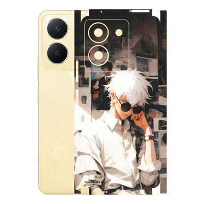 VIVO Y Series Phone Skins (All Models) - Gojo Satoru Jujustu Kaisen Anime - Matte Finish (M-156) Vivo Y36