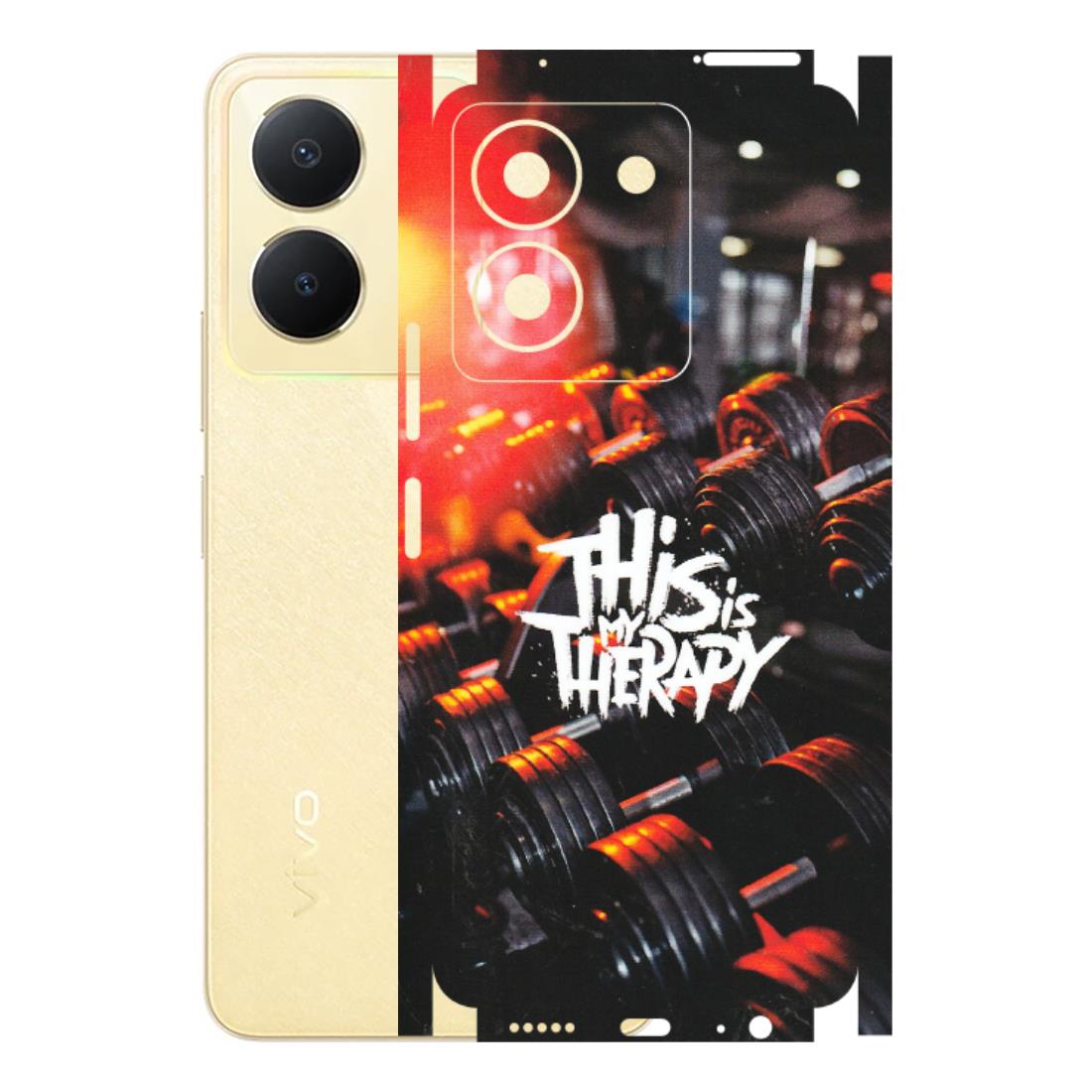 VIVO Y Series Phone Skins (All Models) - GYM Lover Therapy - Matte Finish (M-160) Vivo Y36