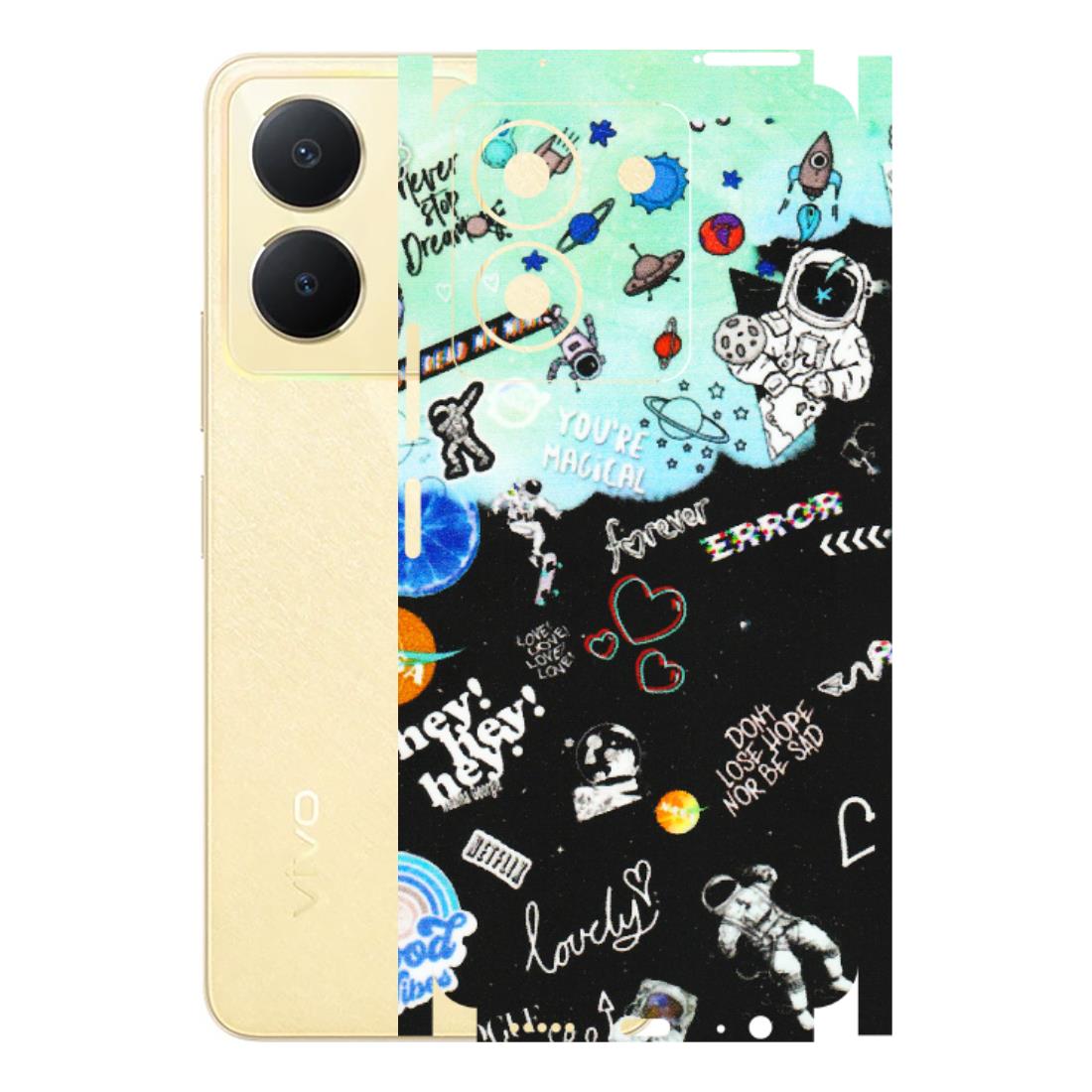 VIVO Y Series Phone Skins (All Models) - Living In A Space Dream - Matte Finish (M-46) Vivo Y36