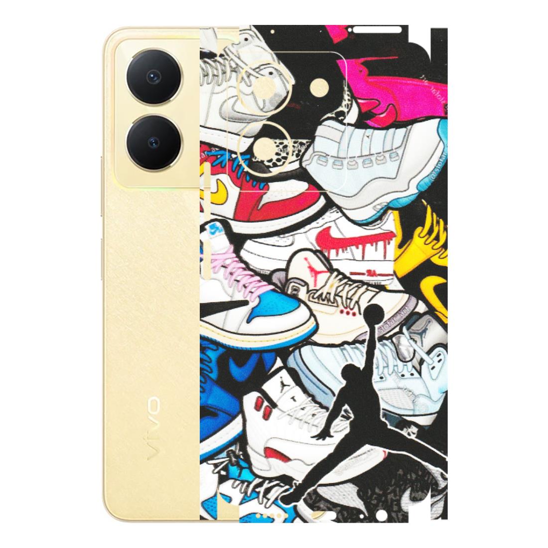 VIVO Y Series Phone Skins (All Models) - Jordan Sneakers Fan - Matte Finish (M-80) Vivo Y36