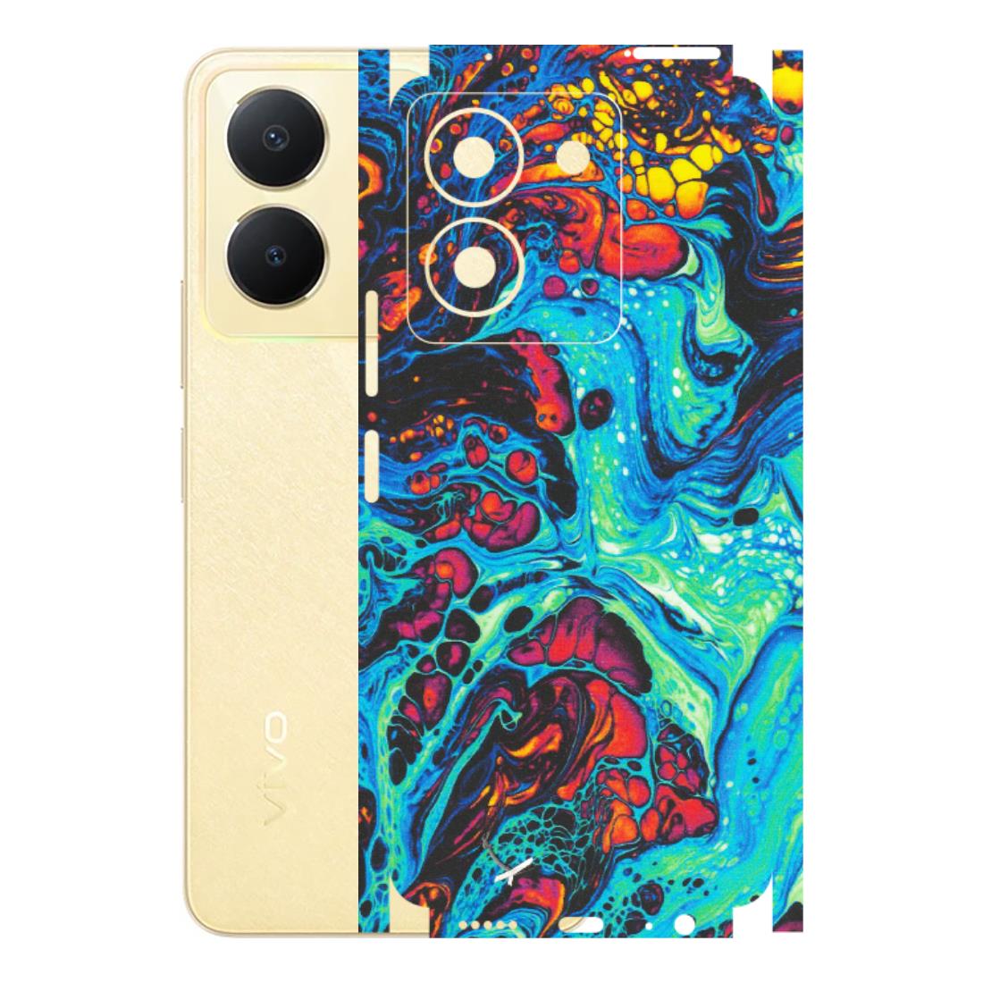 VIVO Y Series Phone Skins (All Models) - Majestic Galactic Marbel - Matte Finish (M-85) Vivo Y36