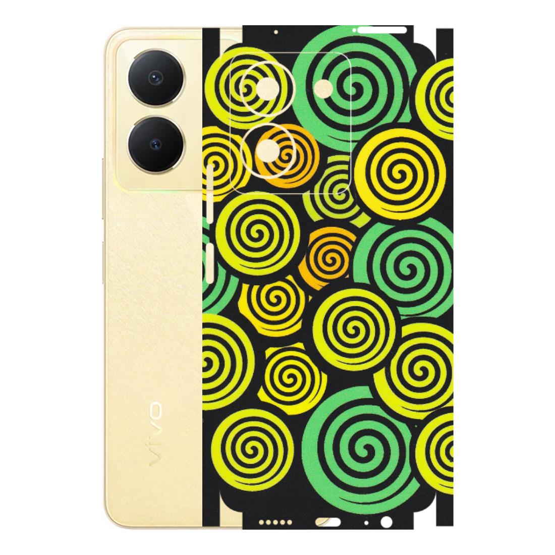 VIVO Y Series Phone Skins (All Models) - Crazy Spiral - Matte Finish (M-91) Vivo Y36