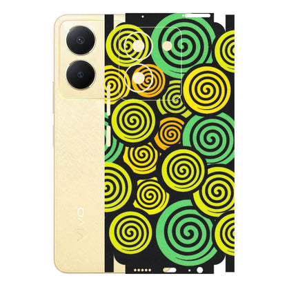 VIVO Y Series Phone Skins (All Models) - Crazy Spiral - Matte Finish (M-91) Vivo Y36