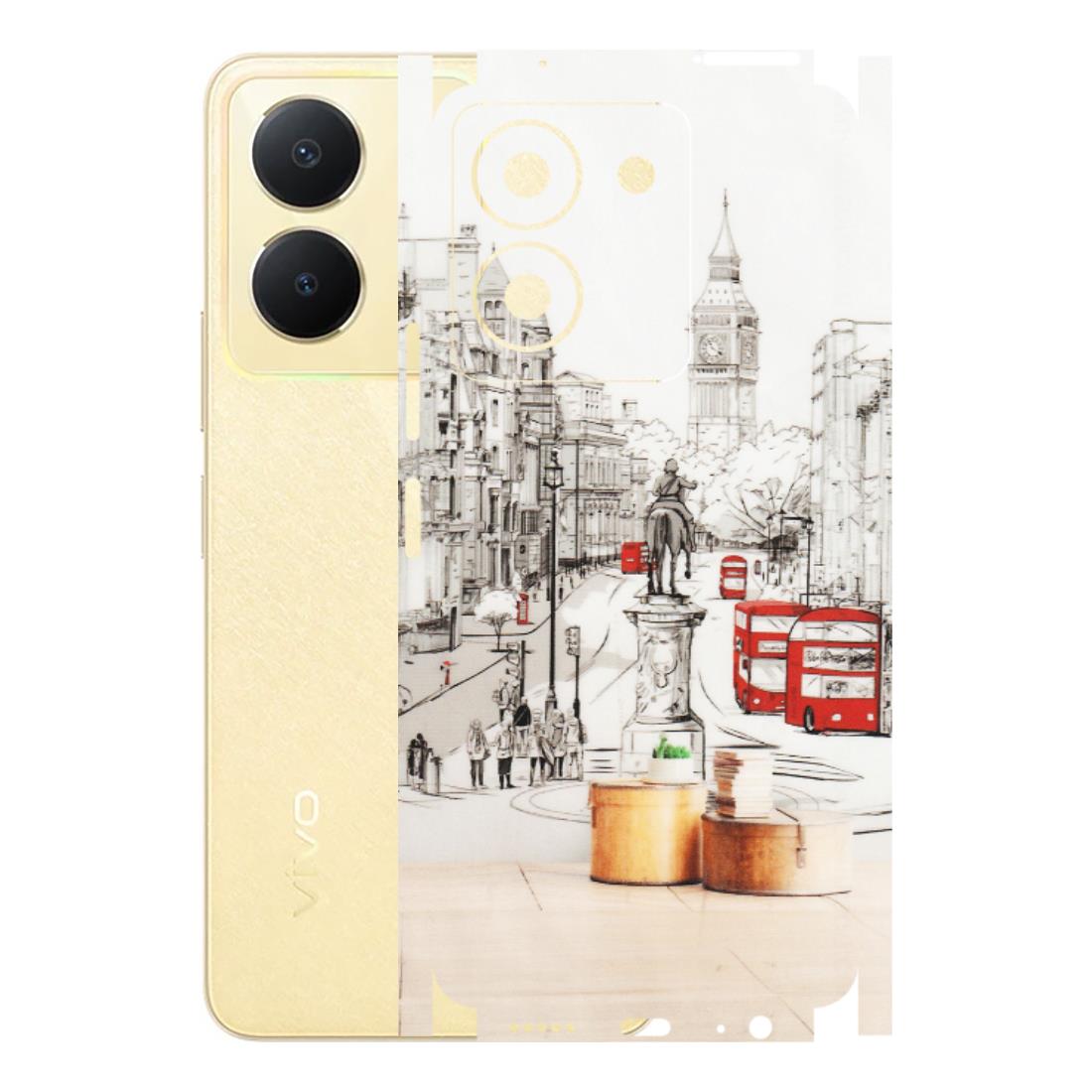 VIVO Y Series Phone Skins (All Models) - London Street - Transparent Finish (T-02) Vivo Y36