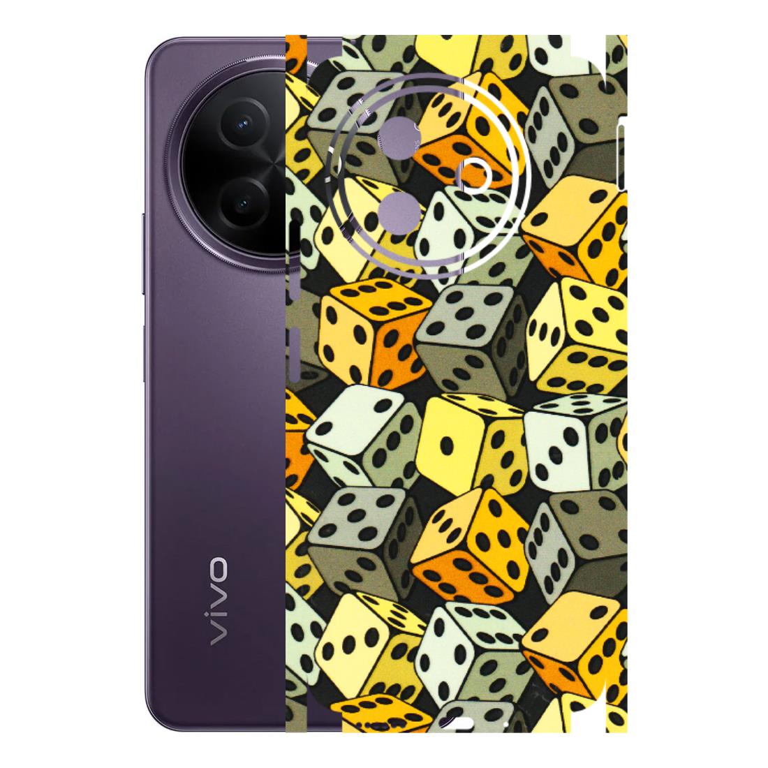 VIVO Y Series Phone Skins (All Models) - Dices Of Life - 3D Embossed Finish (L-04) Vivo Y39 5G