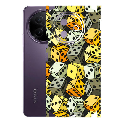 VIVO Y Series Phone Skins (All Models) - Dices Of Life - 3D Embossed Finish (L-04) Vivo Y39 5G