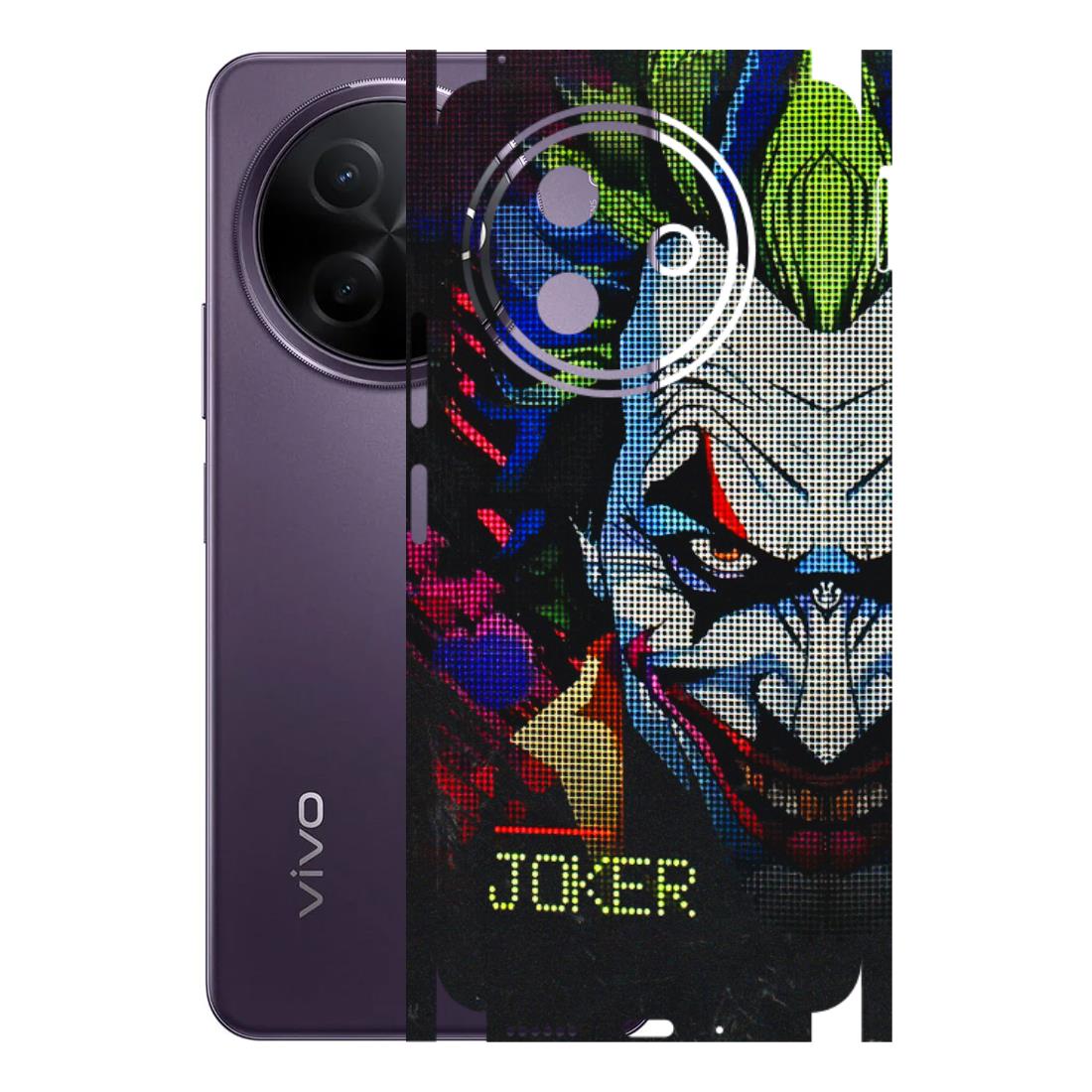 VIVO Y Series Phone Skins (All Models) - Joker Dot Matrix - 3D Embossed Finish (L-08) Vivo Y39 5G