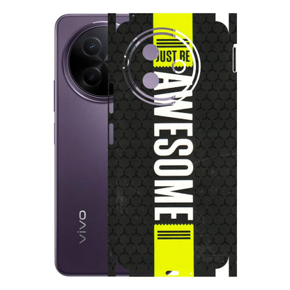 VIVO Y Series Phone Skins (All Models) - Just Be Awesome - 3D Embossed Finish (L-101) Vivo Y39 5G