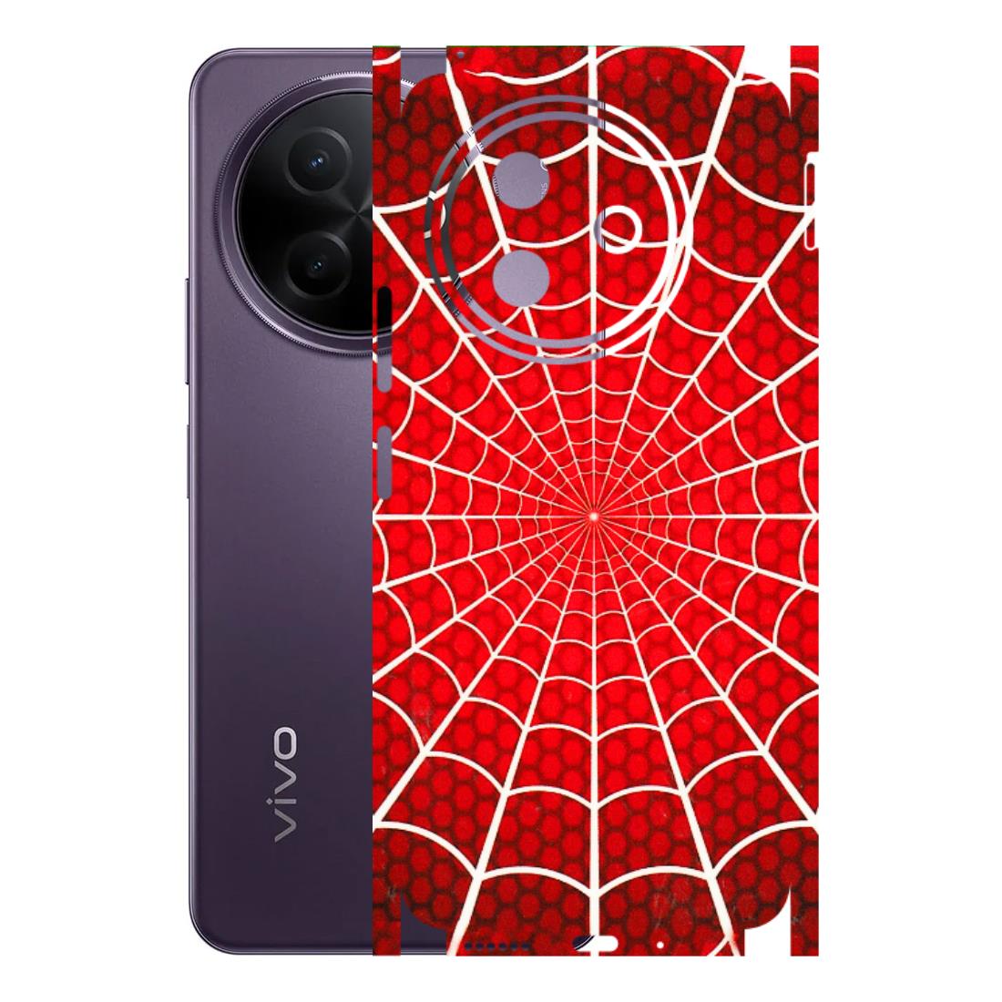 VIVO Y Series Phone Skins (All Models) - Classic Spidey Web - 3D Embossed Finish (L-115) Vivo Y39 5G