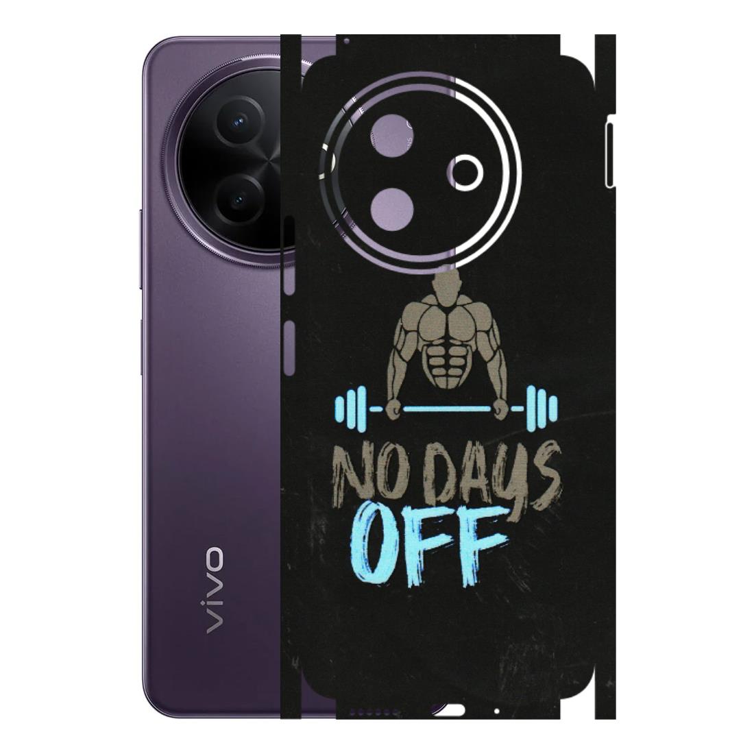 VIVO Y Series Phone Skins (All Models) - Gym Lover - 3D Embossed Finish (L-127) Vivo Y39 5G