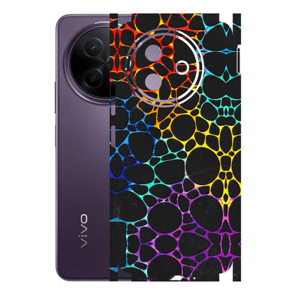 VIVO Y Series Phone Skins (All Models) - Abstract Art MultiColour - 3D Embossed Finish (L-133) Vivo Y39 5G