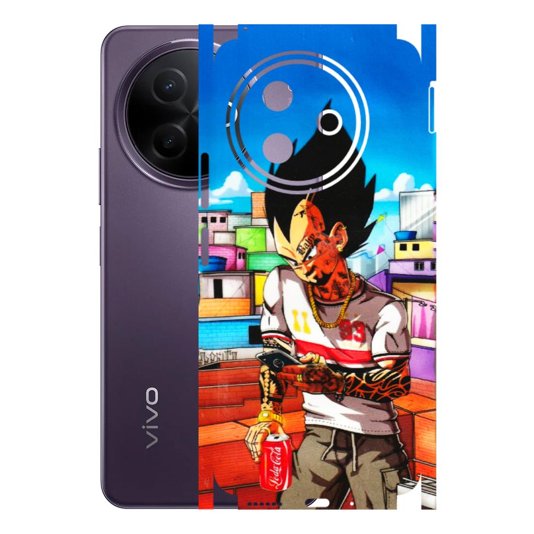VIVO Y Series Phone Skins (All Models) - Vegeta - 3D Embossed Finish (L-136) Vivo Y39 5G