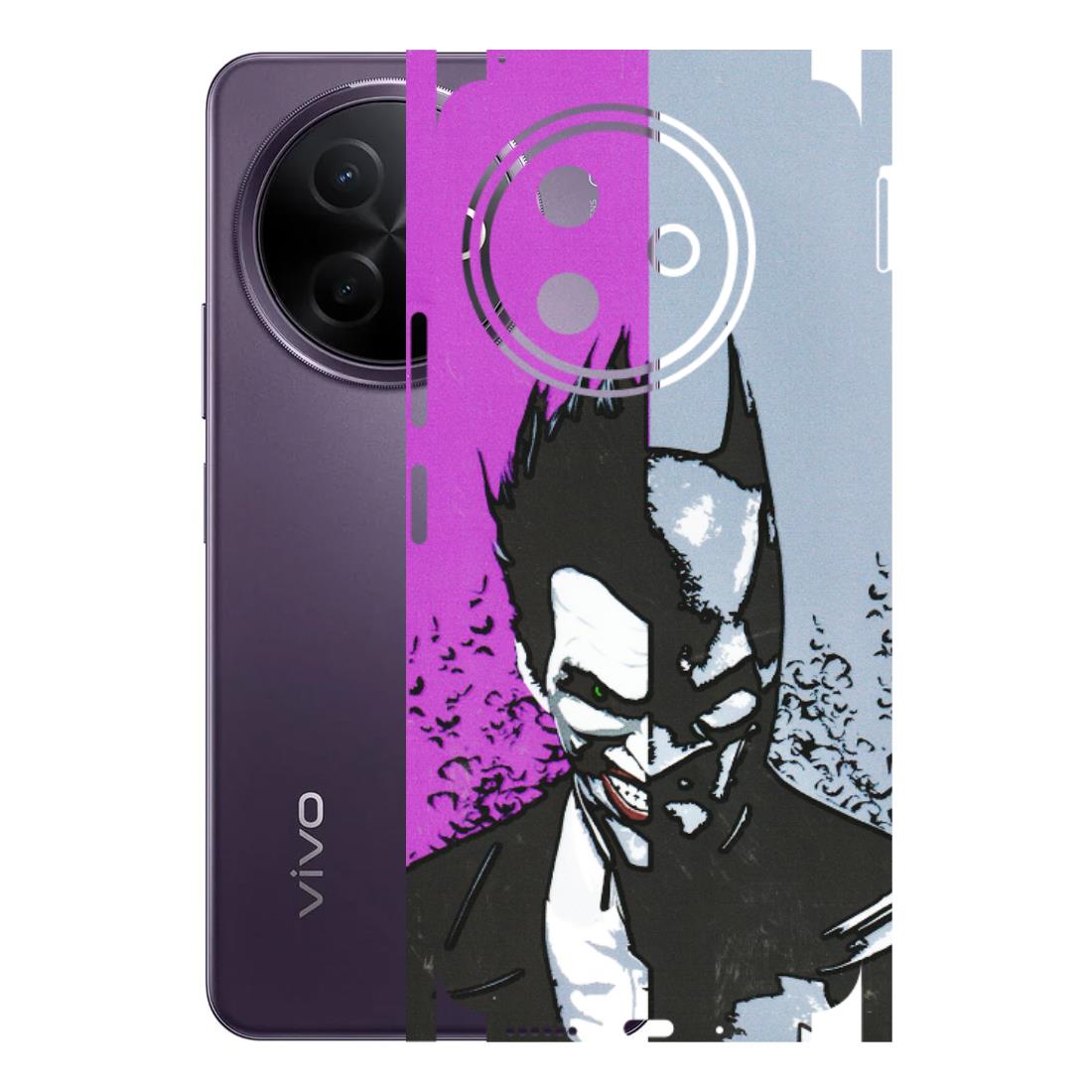 VIVO Y Series Phone Skins (All Models) - Batman & Joker - 3D Embossed Finish (L-143) Vivo Y39 5G