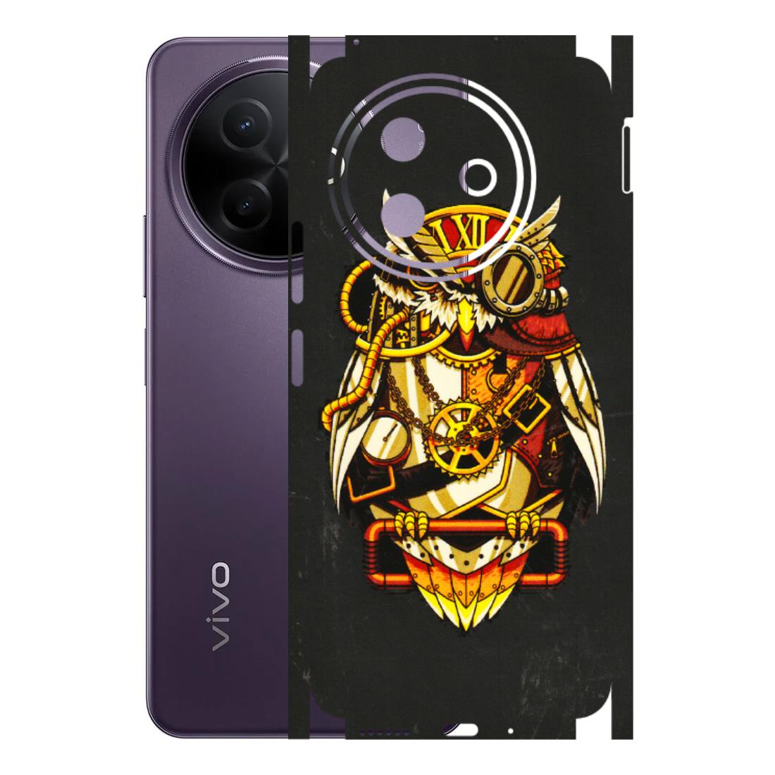 VIVO Y Series Phone Skins (All Models) - Classy Smart Owl - 3D Embossed Finish (L-144) Vivo Y39 5G