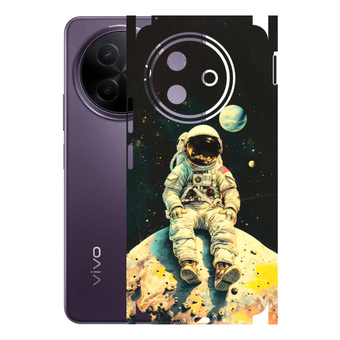 VIVO Y Series Phone Skins (All Models) - Astronaut in Space - 3D Embossed Finish (L-16) Vivo Y39 5G