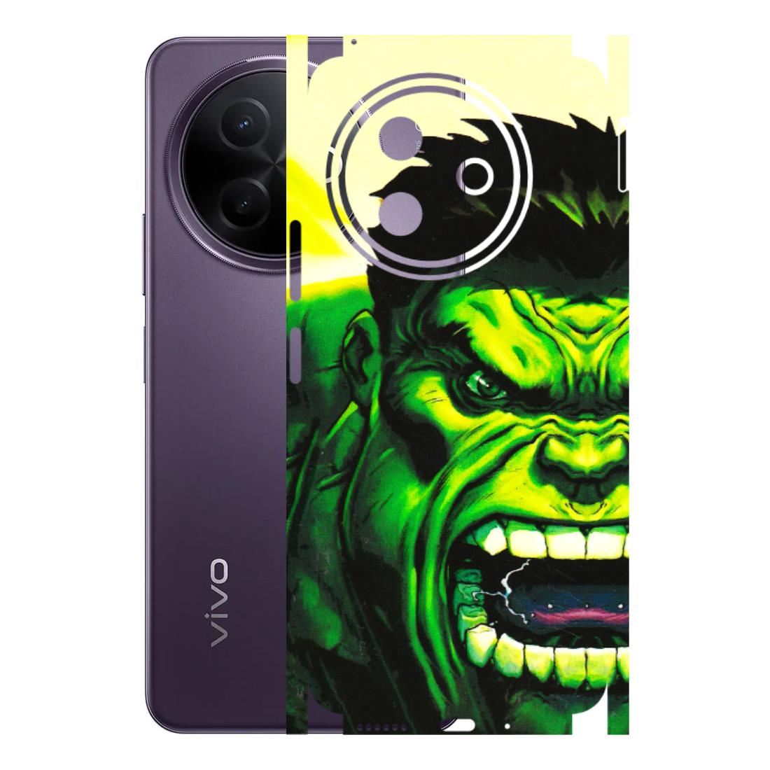 VIVO Y Series Phone Skins (All Models) - Hulk - 3D Embossed Finish (L-180) Vivo Y39 5G