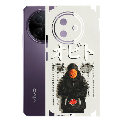 VIVO Y Series Phone Skins (All Models) - Obito Anime Eye - 3D Embossed Finish (L-19) Vivo Y39 5G