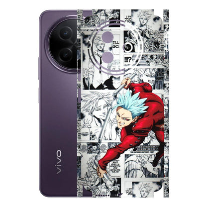 VIVO Y Series Phone Skins (All Models) - Anime Comic - 3D Embossed Finish (L-192) Vivo Y39 5G
