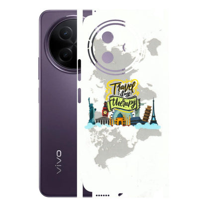 VIVO Y Series Phone Skins (All Models) - Travel Therapy - 3D Embossed Finish (L-199) Vivo Y39 5G