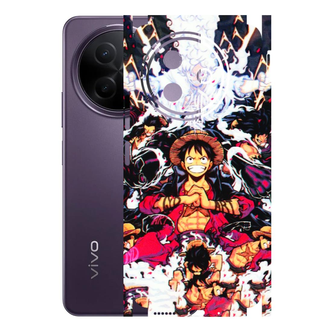 VIVO Y Series Phone Skins (All Models) - Luffy Anime Character - 3D Embossed Finish (L-203) Vivo Y39 5G