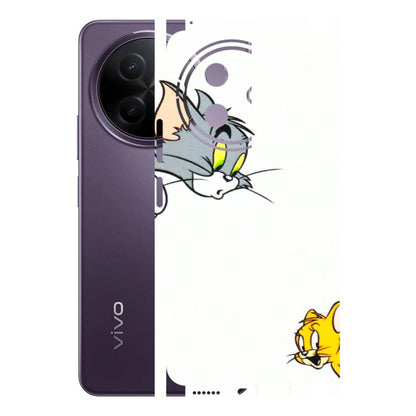 VIVO Y Series Phone Skins (All Models) - Cute Tom And Jerry - 3D Embossed Finish (L-220) Vivo Y39 5G