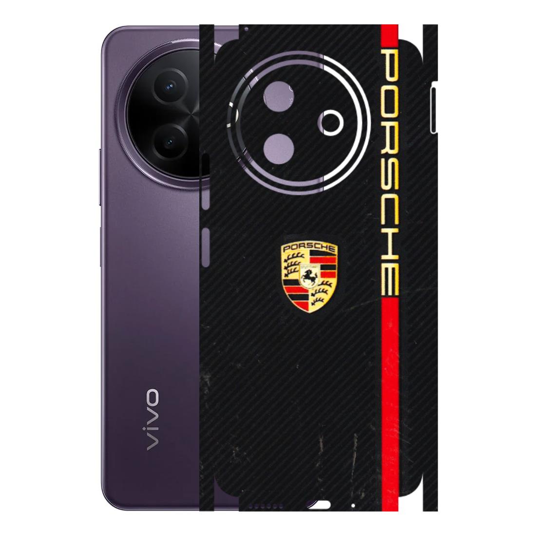 VIVO Y Series Phone Skins (All Models) - Premium Porsche - 3D Embossed Finish (L-225) Vivo Y39 5G