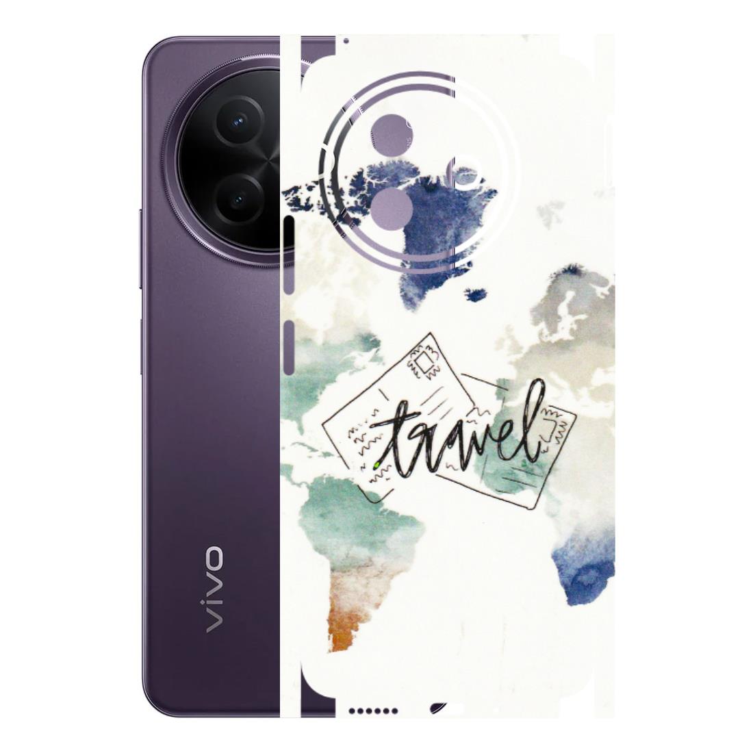 VIVO Y Series Phone Skins (All Models) - Travel The World - 3D Embossed Finish (L-232) Vivo Y39 5G
