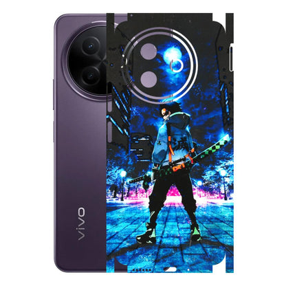 VIVO Y Series Phone Skins (All Models) - Demon Slayer Sword - 3D Embossed Finish (L-247) Vivo Y39 5G