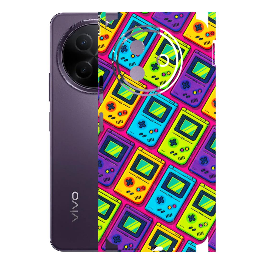 VIVO Y Series Phone Skins (All Models) - Gameboy Colourful - 3D Embossed Finish (L-266) Vivo Y39 5G